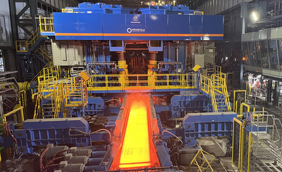 The modernized hot-strip mill from Primetals Technologies allows thyssenkrupp Steel to improve yield and expand its product portfolio.