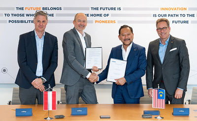 MoU signing of the agreement for the new MIDREX HBI plant.