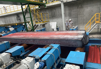 Primetals Technologies’ new continuous caster at Wuyang Iron and Steel is engineered to produce ultra-thick slabs up to 460 millimeters thick.
