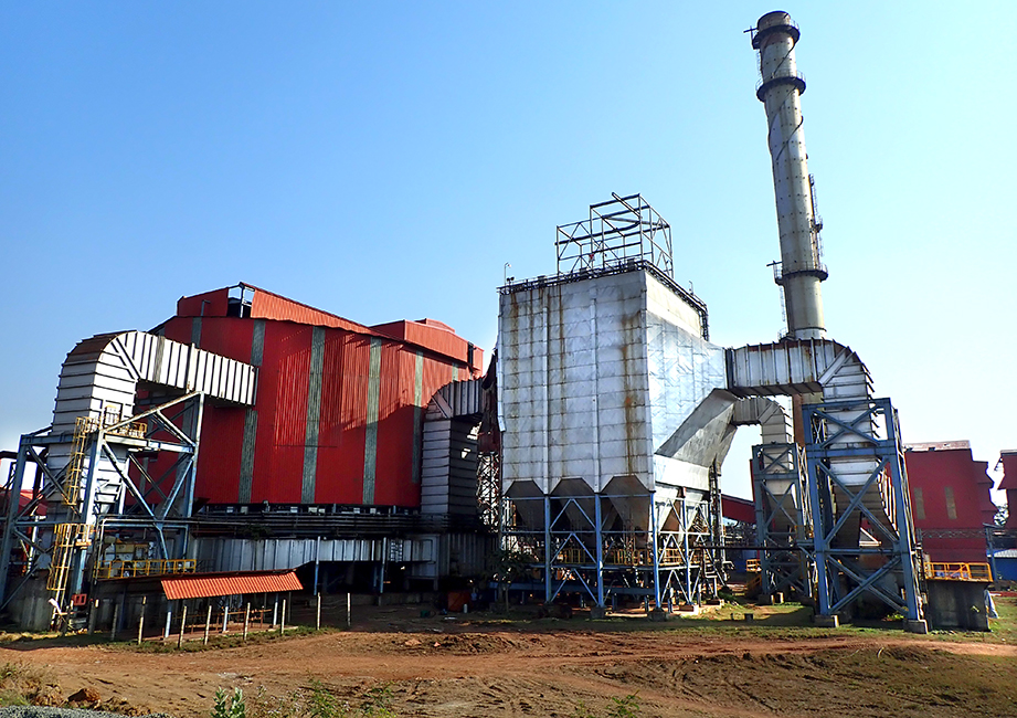 The circular pelletizing plant from Primetals Technologies at EMIL’s premises in India.