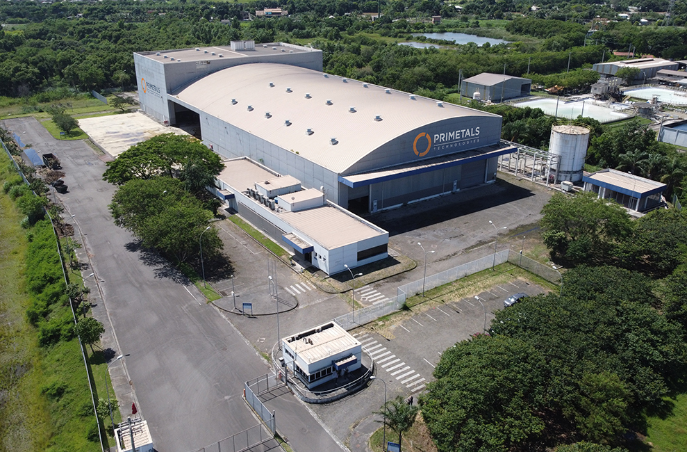 Die neue Werkstatt von Primetals Technologies in Santa Cruz, Brasilien. 