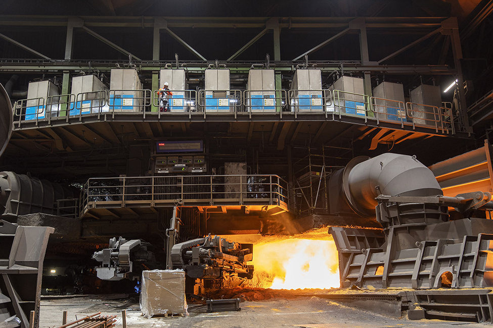 Oxygen SIP technology installed at thyssenkrupp Steel Europe, Schwelgern – blast furnace No. 1. 